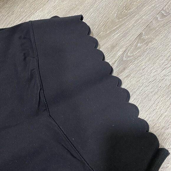 Buffbunny - Rosa Scallop Legging - Onyx Black - Picture 4 of 6